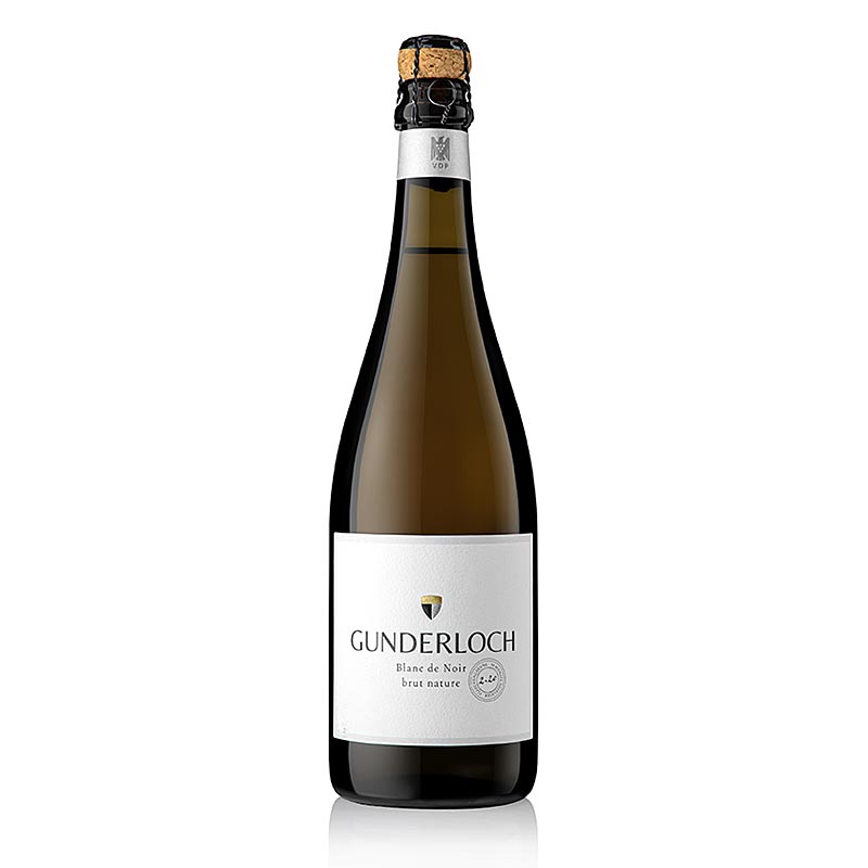 2020er Blanc de Noir nature Sekt, brut, 11,5 % vol., Gunderloch, 750 ml
