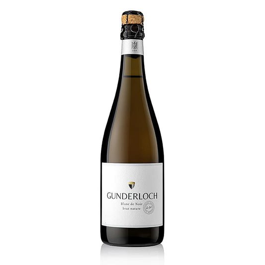 2020er Blanc de Noir nature Sekt, brut, 11,5 % vol., Gunderloch, 750 ml
