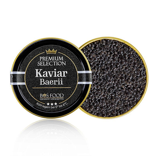 Baerii Kaviar (baerii), Aquakultur, ohne Konservierungsmittel, China, 30 g
