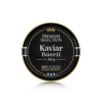 BOS FOOD Premium Selection - Baerii Kaviar (baerii), Aquakultur, ohne Konservier