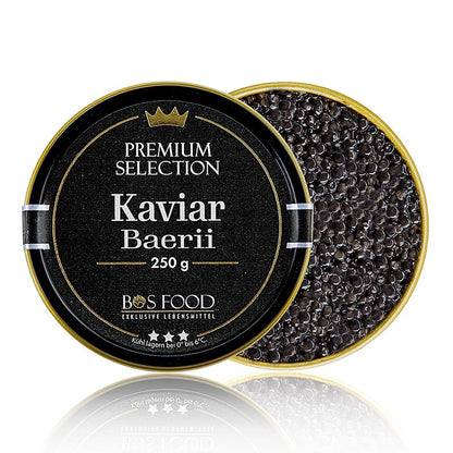 Baerii Kaviar (baerii), Aquakultur, ohne Konservierungsmittel, China, 250 g