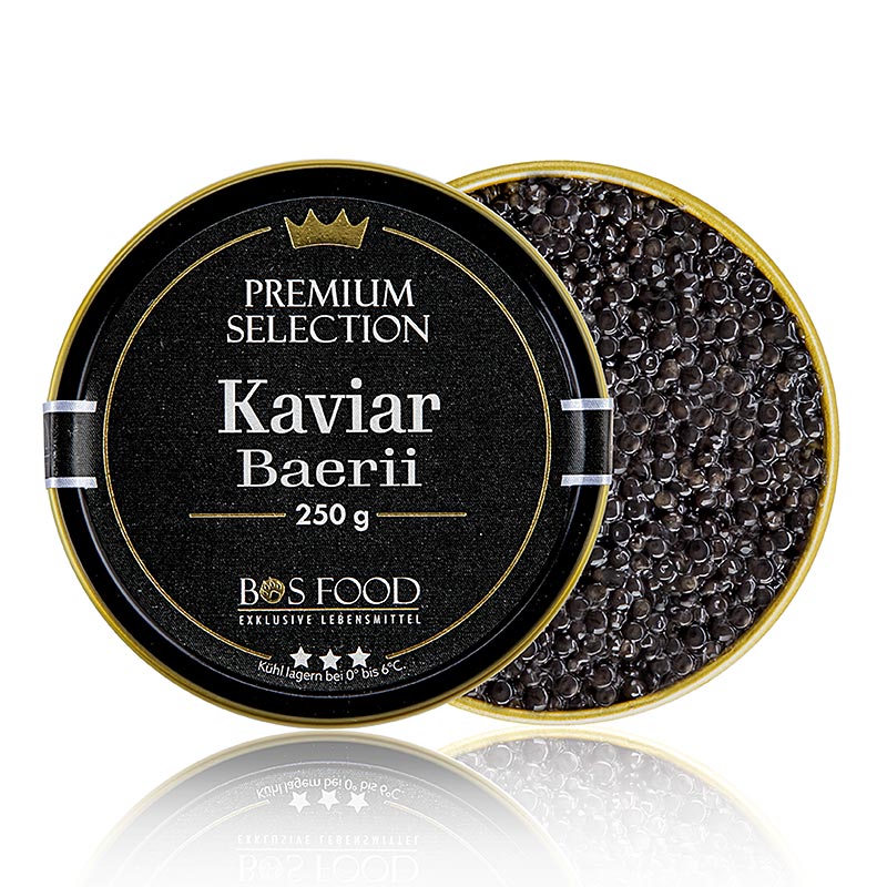 Baerii Kaviar (baerii), Aquakultur, ohne Konservierungsmittel, China, 250 g