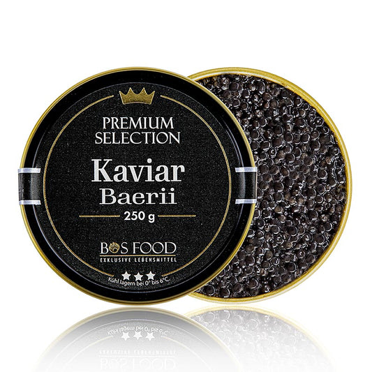 Baerii Kaviar (baerii), Aquakultur, ohne Konservierungsmittel, China, 250 g