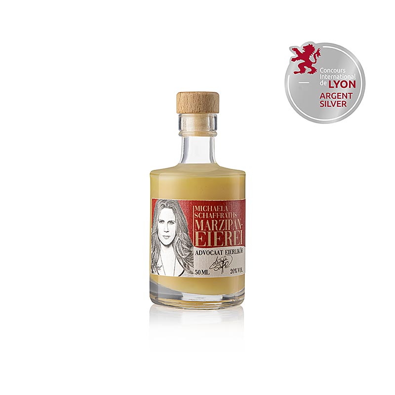Michaela Schaffrath Marzipan Eierei, Eierlikör, 20 % vol. MINI, 50 ml