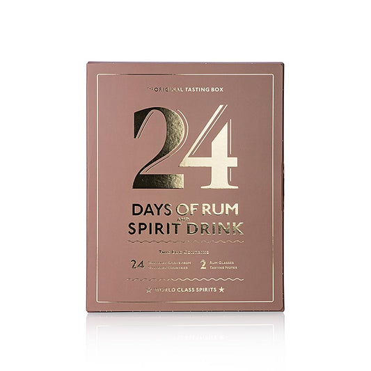 Adventskalender 24 Days of Rum Edition Hellbraun (Mokka), 480 ml