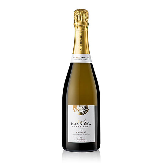 Champagner Massing, "Cuvée Arcanae" Blanc de Blancs, Grand Cru, Brut, 12,5 % vol., 750 ml