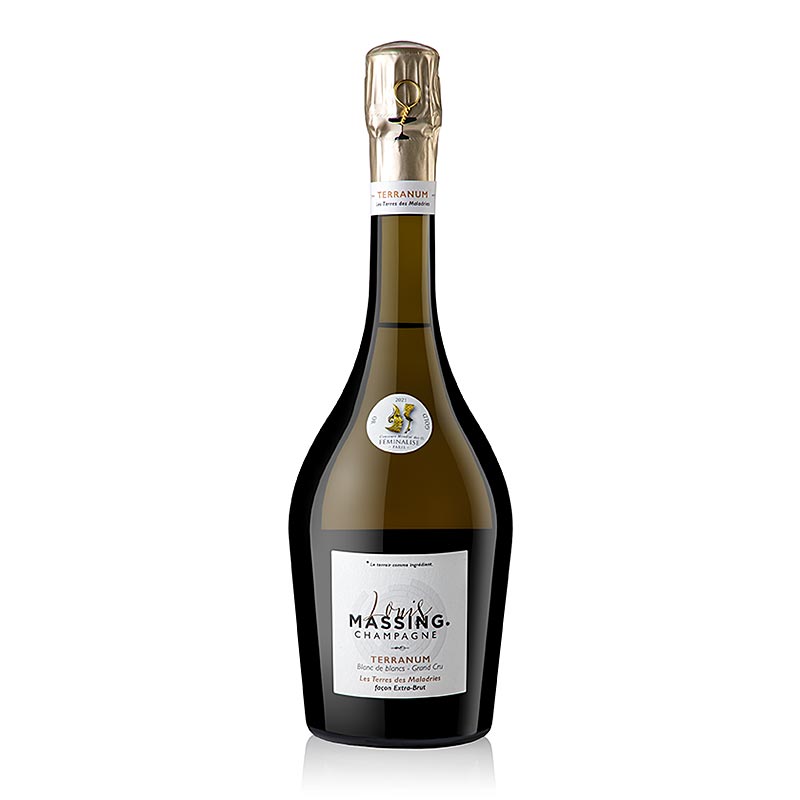 Champagner Massing, "Terranum Maladries" Blanc de Blancs 1.Cru Extra Brut, 12,5 % vol., 750 ml