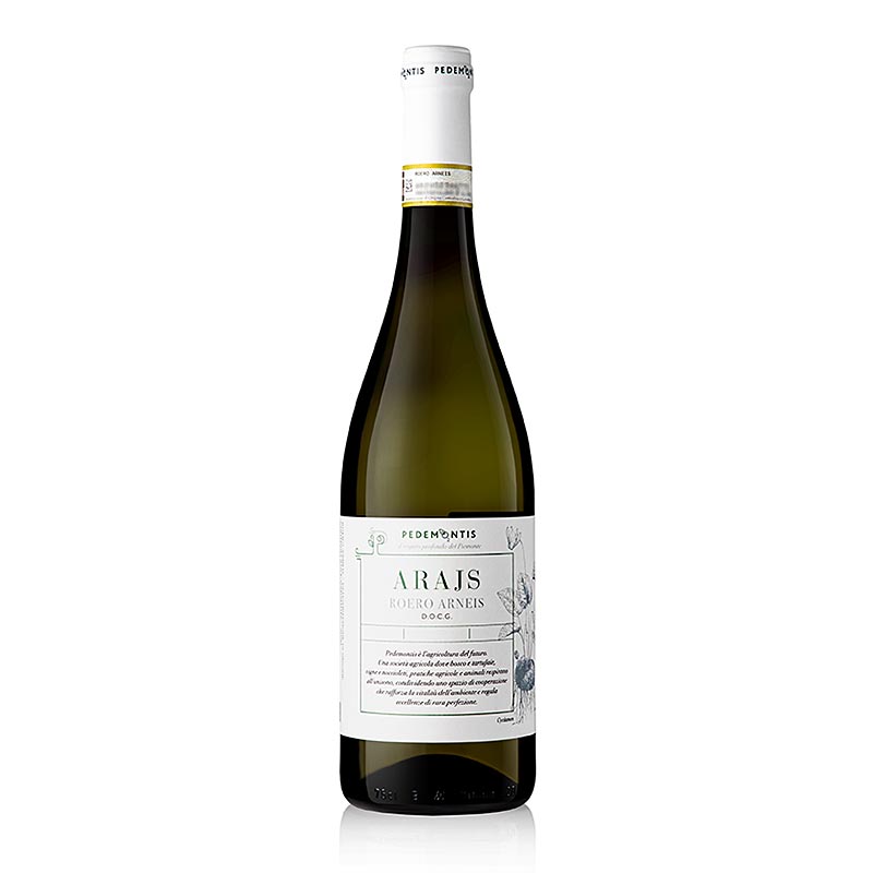 2023er ARAJS Roero Arneis DOCG Weißwein, trocken, 13,5 % vol., Pedemontis, 750 ml