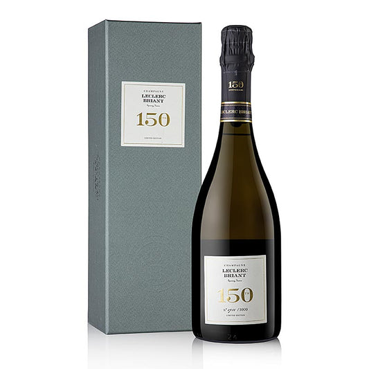 Champagner Leclerc Briant 2014er 150th Anniversary, brut Zero, 12 % vol., BIO, 750 ml