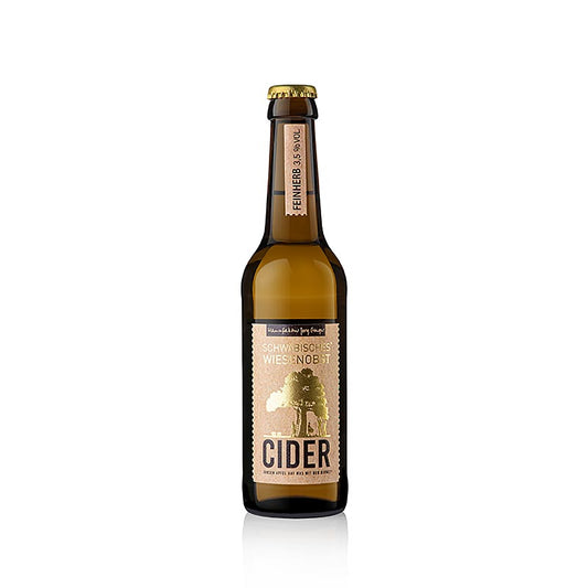 Jörg Geiger Schwäbischer Cider aus Äpfel & Birnen, feinherb, 3,5 % vol., BIO, 330 ml