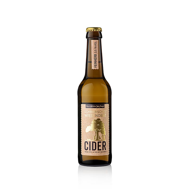 Jörg Geiger Schwäbischer Cider aus Äpfel & Birnen, feinherb, 3,5 % vol., BIO, 330 ml