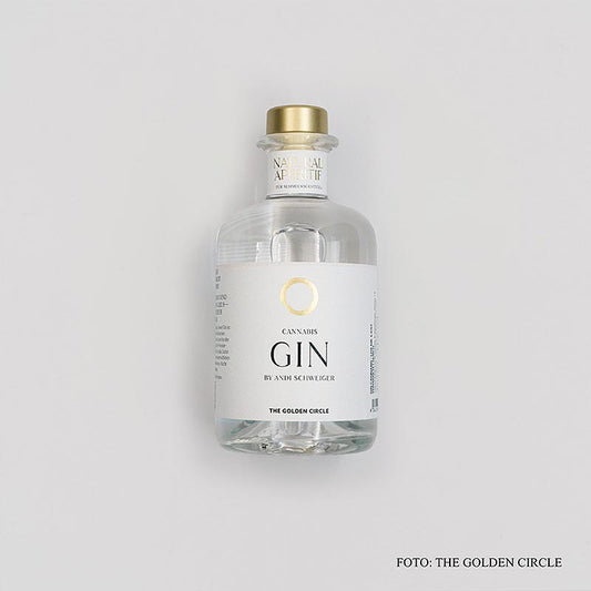 THE GOLDEN CIRCLE - Gin Cannabis, by And Schweiger, 44 % vol., 350 ml