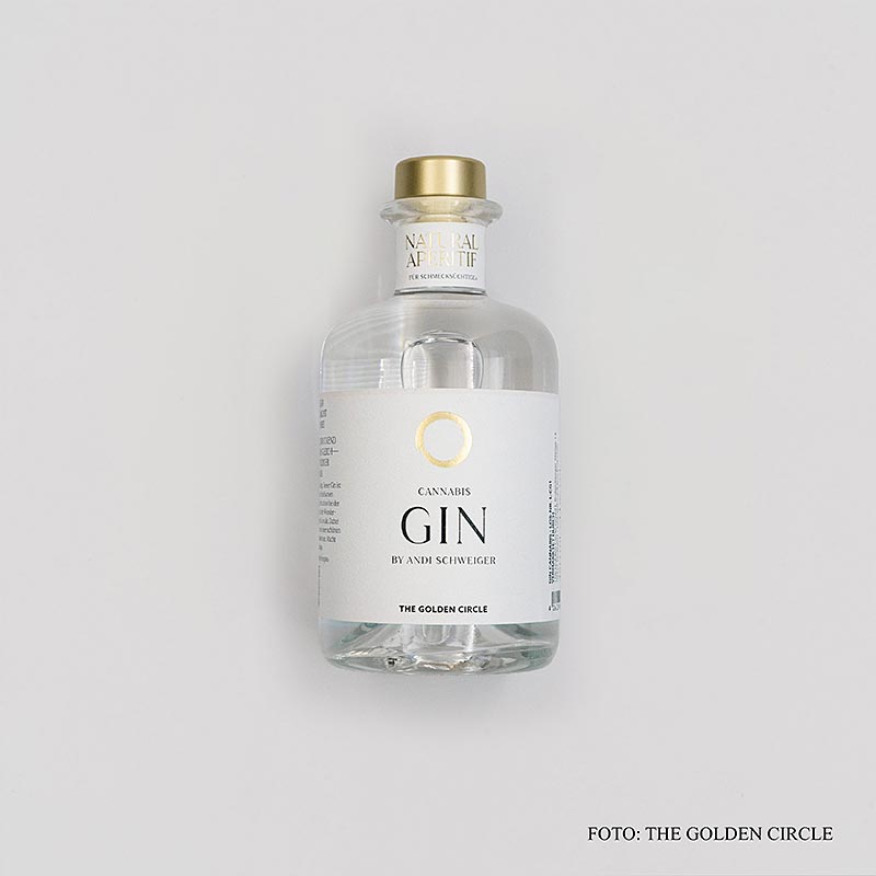 THE GOLDEN CIRCLE - Gin Cannabis, by And Schweiger, 44 % vol., 350 ml