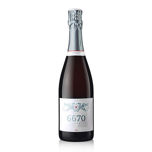 2022er "Cuvee 6670 Rose" extra Brut Sekt, 11,5 % vol., Andres, 750 ml