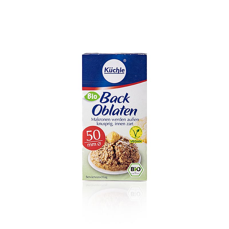 Back-Oblaten, rund, Ø 5 cm, BIO, 37 g, 100 St