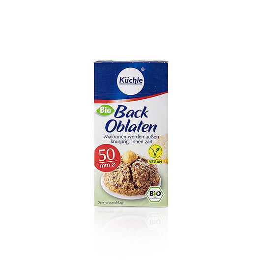 Back-Oblaten, rund, Ø 5 cm, BIO, 37 g, 100 St