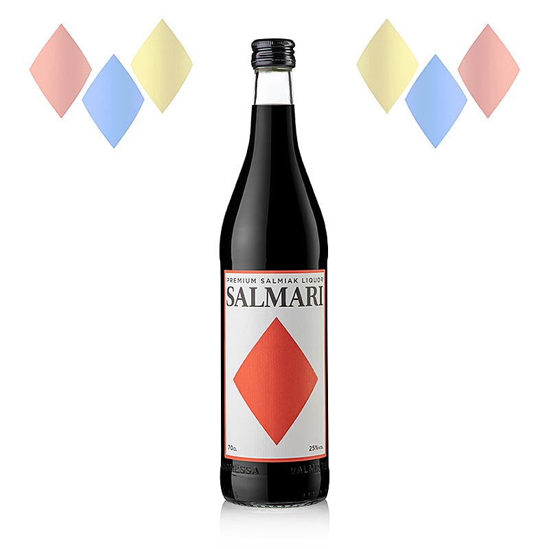Salmari - Premium Salmiak Lakritz Likör, 25 % vol., Finnland, 700 ml