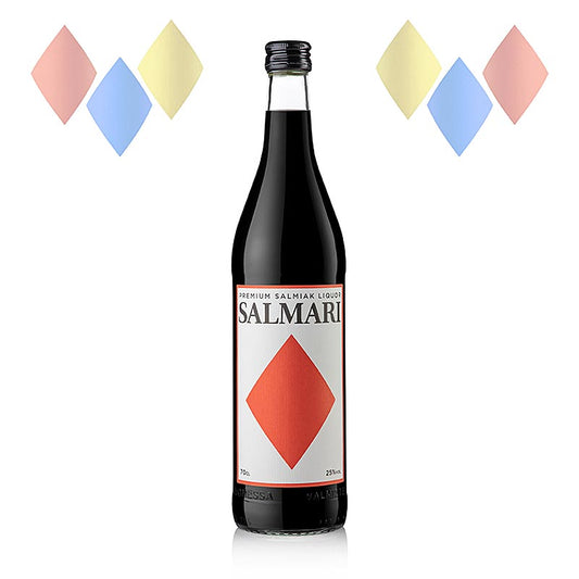 Salmari - Premium Salmiak Lakritz Likör, 25 % vol., Finnland, 700 ml