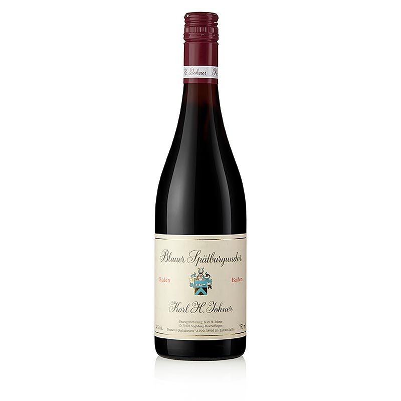 2021er Blauer Spätburgunder, Barrique QW, trocken, 13 % vol., Johner, 750 ml