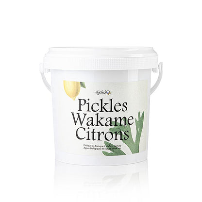 Pickles Wakame Citrons - Wakame-Algen mit Zitrone, Algolesko, BIO, 1 kg