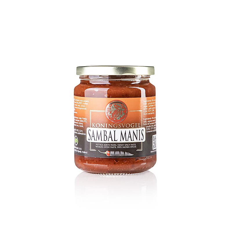 Sambal Manis, Koningsvogel, 280 g