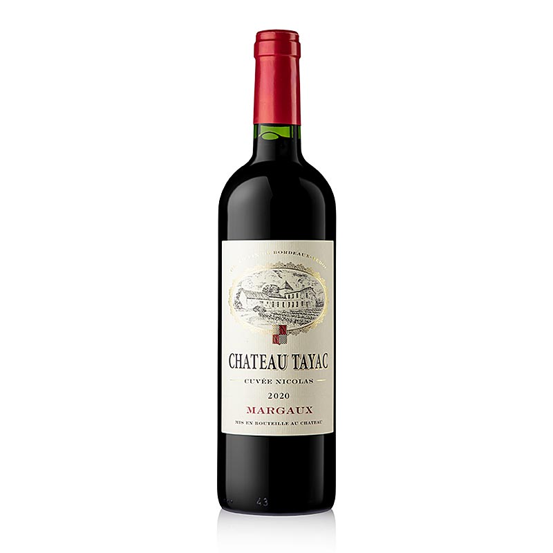 2020 "Cuvée Nicolas" Margaux AC Rotwein, trocken, 13,5 % vol., Chateau Tayac, 750 ml