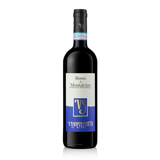 2022er "Rosso di Montalcino" Rotwein DOC, trocken, 14 % vol., Vasco Sassetti, 750 ml