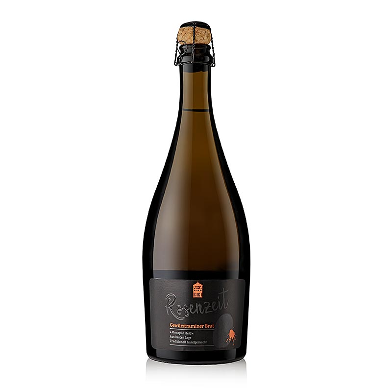 2021er "Rosenzeit" Gewürztraminer Sekt b.A., brut, 12 % vol., Disibodenberg, 750 ml