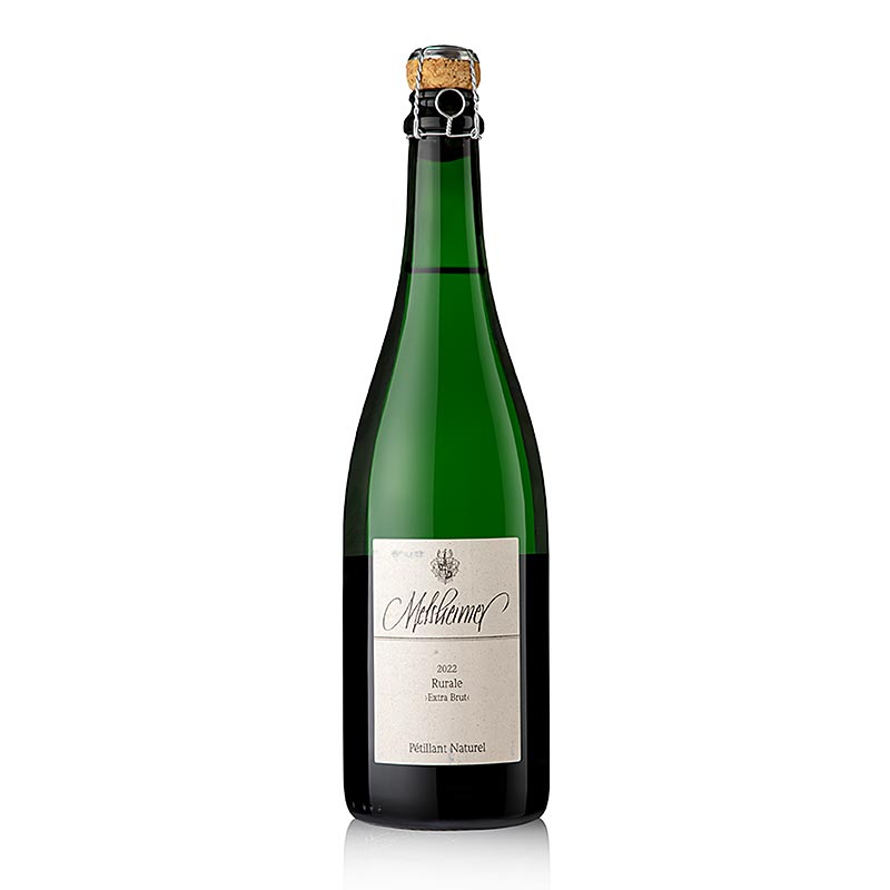2022er Rurale, Pet Nat, Sekt, Extra Brut, 10,5 % vol., Melsheimer, BIO, 750 ml