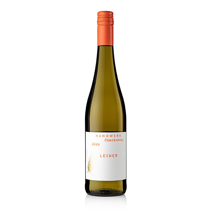2024er "Handwerk" Chardonnay, trocken, 11,5 % vol., Leiner, BIO, 750 ml