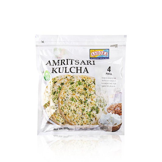 Amritsari Kulcha, indisches Brot mit Füllung, TK, Ashoka, 320 g