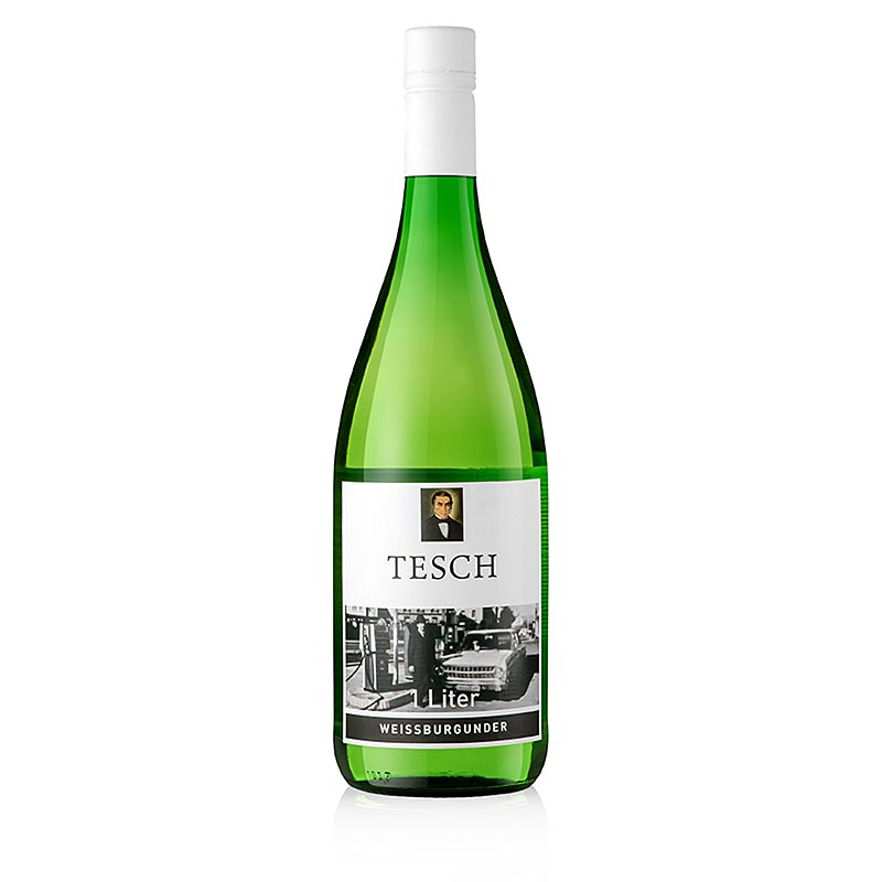 2024er Weißburgunder QW, trocken, 12,5 % vol., Tesch, 1 l