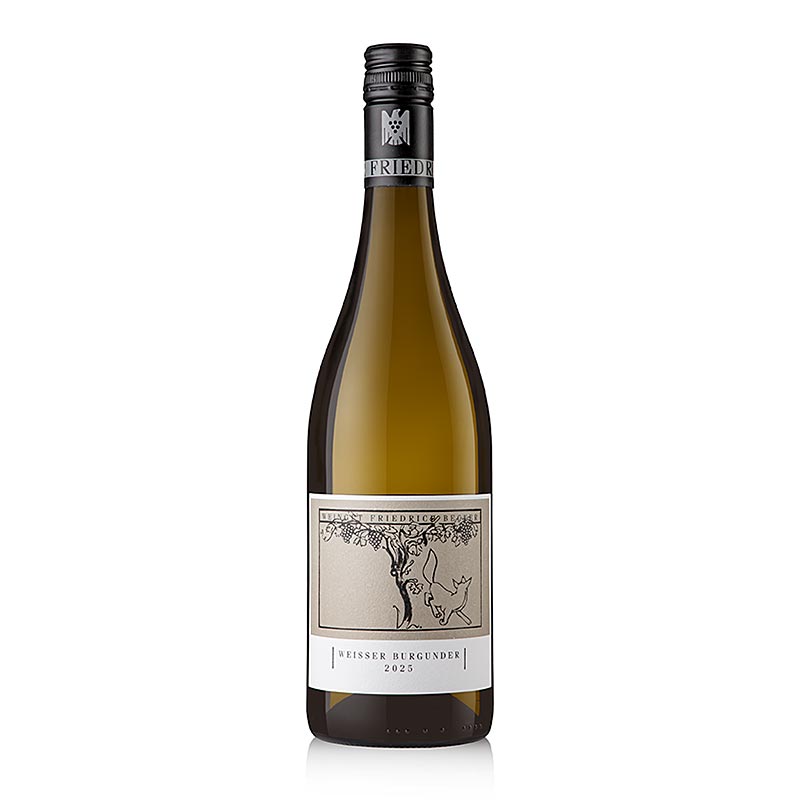 2025er Weißburgunder QW, trocken, 13 % vol., F. Becker, 750 ml