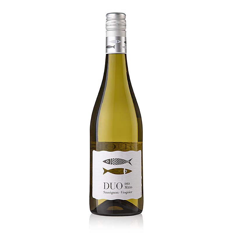 2025er "Duo des Mers" Sauvignon Blanc, trocken, 11,5 % vol., Réunis Cébazan, Vegan, 750 ml