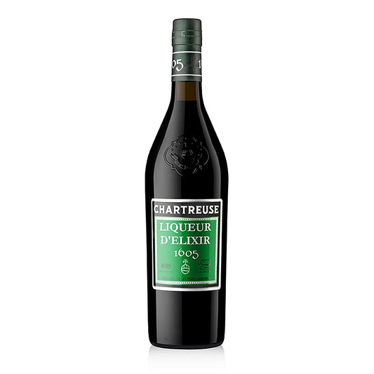 Chartreuse Liqueur d´Elixir 1605, Kräuterlikör, 56 % vol., Frankreich, 700 ml