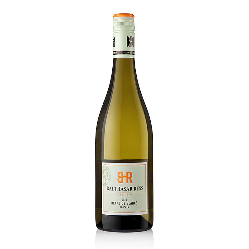 2025er Blanc de Blanc, trocken, % vol., Balthasar Ress, BIO VEGAN, 750 ml