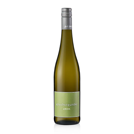 2025er Grauburgunder QW, trocken, 12 % vol., Baeder, BIO, 750 ml