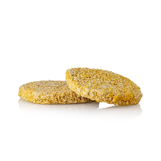 planted.burger Crispy, Patties mit Panade, TK (vegan), 1,26 kg, 14 x 90g