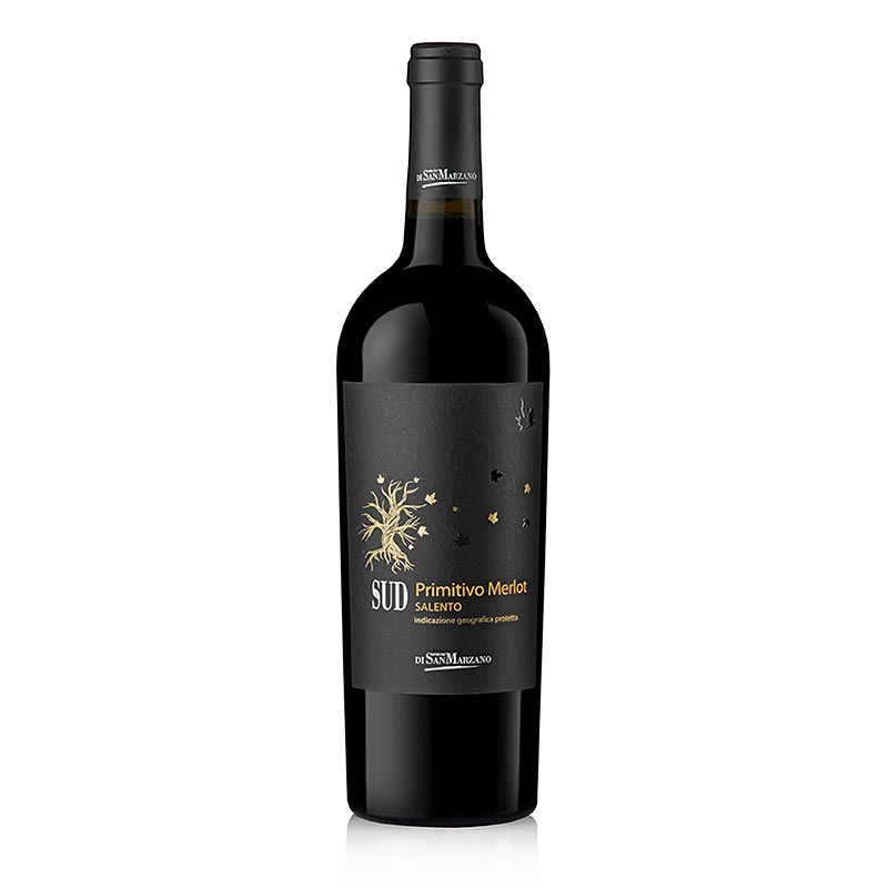 2024er Primitivo Merlot IGP, trocken, 13,5 % vol., San Marzano, 750 ml
