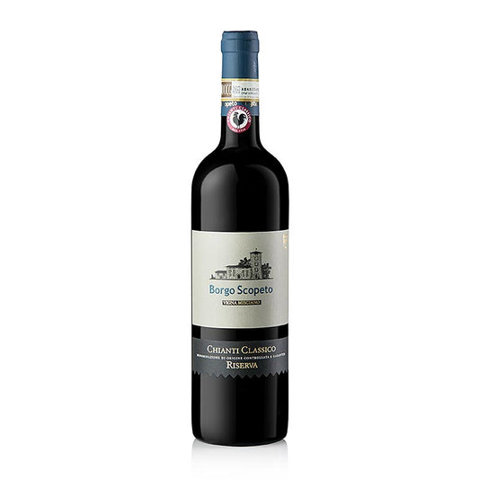 2023er Chianti Classico Rotwein DOCG, trocken, 14 % vol., Borgo Scopeto, 750 ml