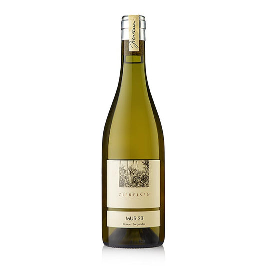 2023er "Musbrugger" Grauer Brugunder, trocken, 13,5 % vol., Ziereisen, 750 ml