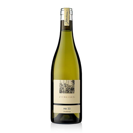 2023er "Hard" Chardonnay HA unfiltriert, trocken, 12,5 % vol., Ziereisen, 750 ml