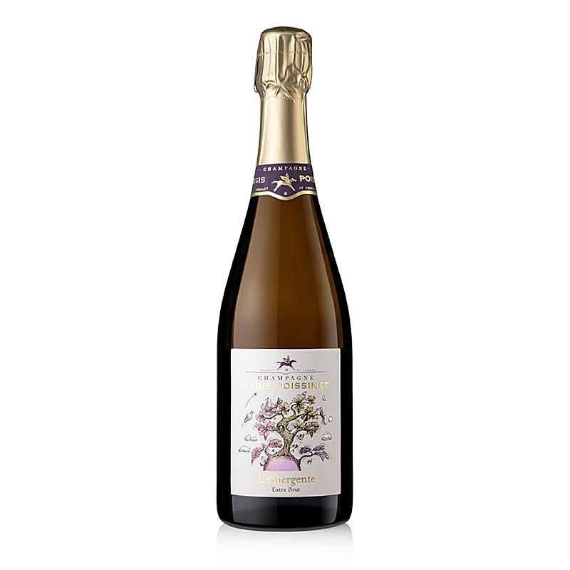 Champagner Regis Poissinet l´Emergente, extra brut, 12 % vol., 750 ml