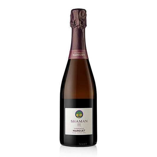 Champagner Marguet Shaman 22 Rosé Grand Cru Brut Nature, 13 % vol., BIO, 750 ml