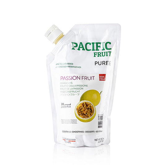 Pacific Fruit Passionfruit Püree (Passionsfrucht / Maracuja), 100 %, Peru, 1 kg