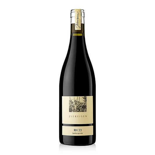 2023er "Rhini" Blauer Spätburgunder, unfiltriert, trocken, 13,5 % vol., Ziereisen, 750 ml