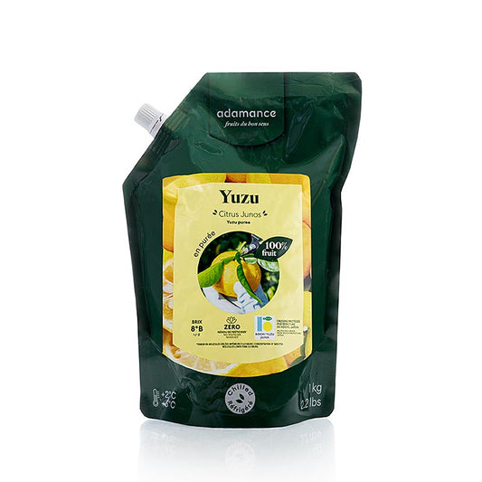 Adamance Püree Yuzu, ungezuckert, pasteurisiert, 1 kg