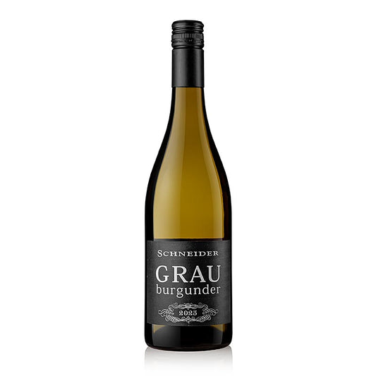 2025er Grauburgunder QW, trocken, 13 % vol., Schneider, 750 ml