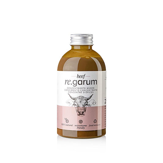re.garum® Rind, konzentrierte Würze, 250 ml