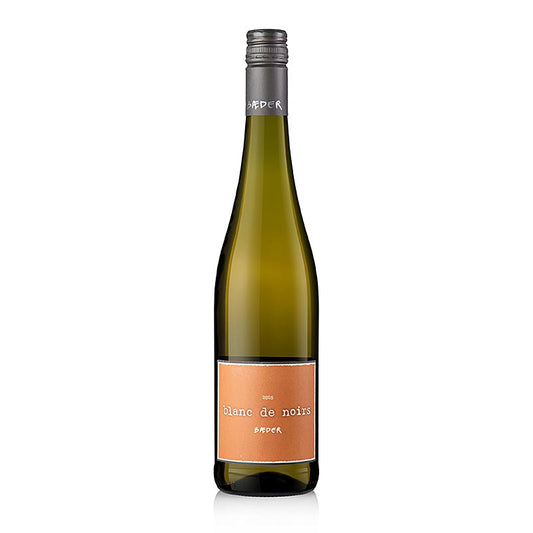 2025er "Blanc de Noirs" Weißwein QW, trocken, 12 % vol., Baeder, BIO, 750 ml
